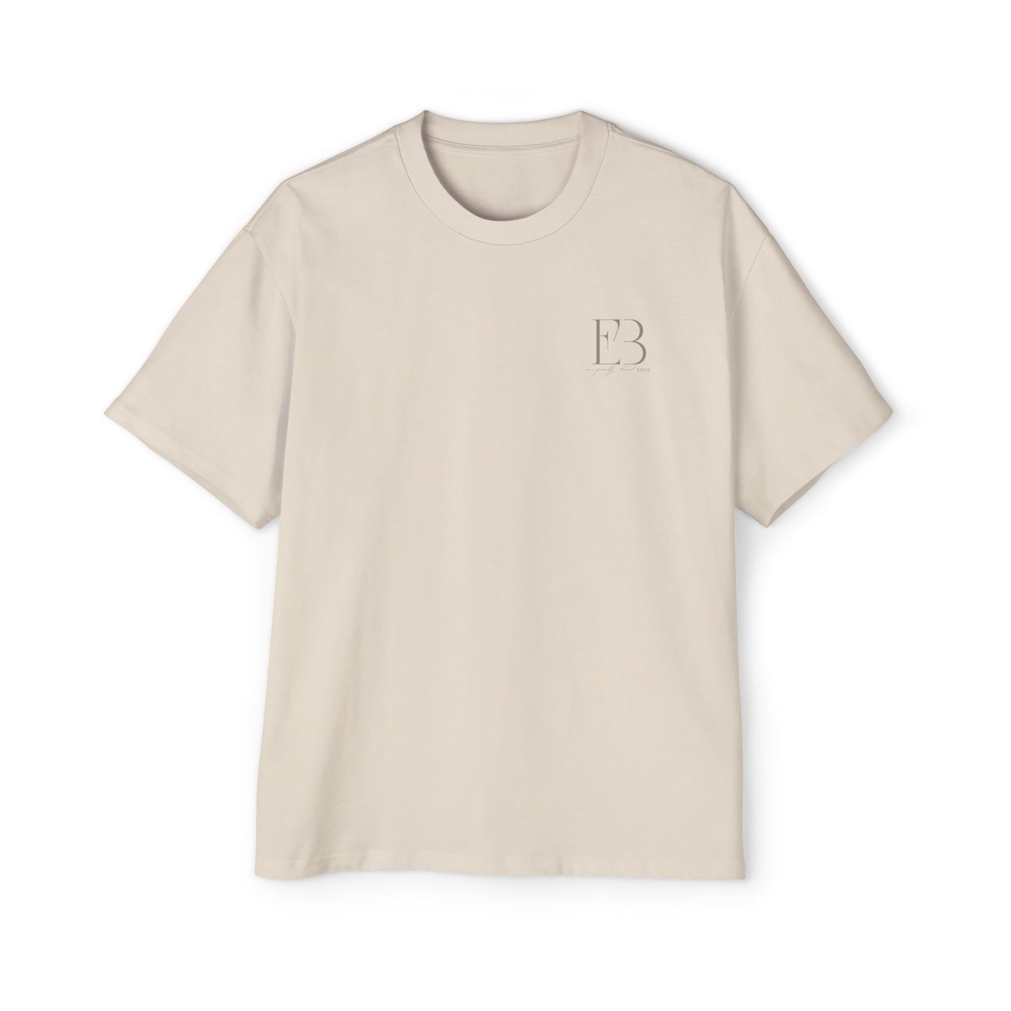 Eco Black Men's Heavy Oversized Tee