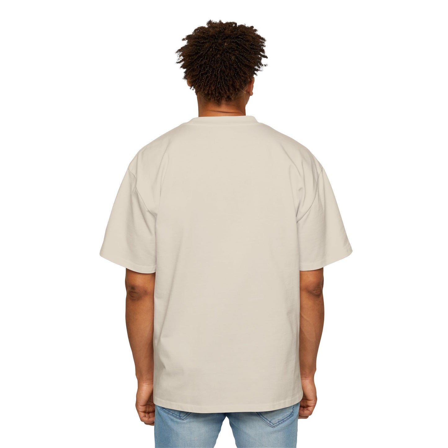 Eco Black Men's Heavy Oversized Tee
