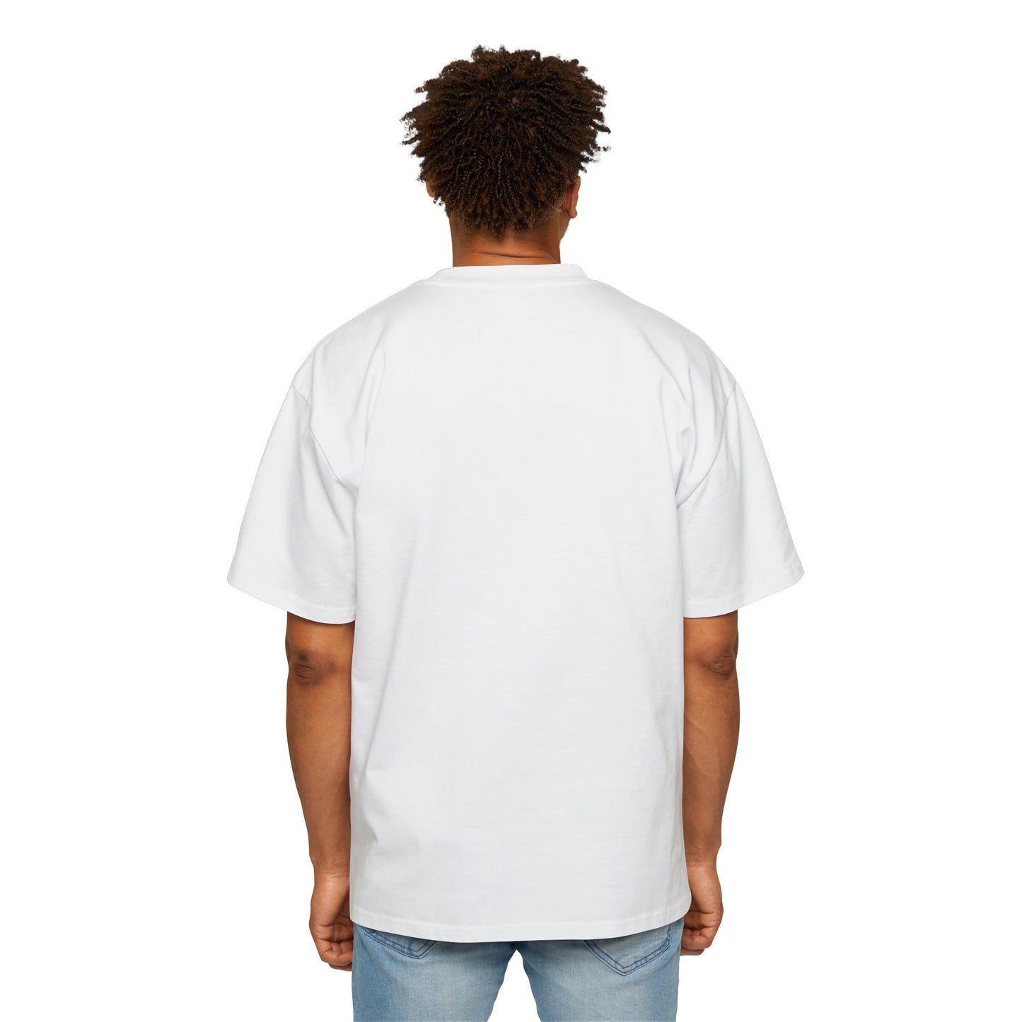 Eco Black Men's Heavy Oversized Tee