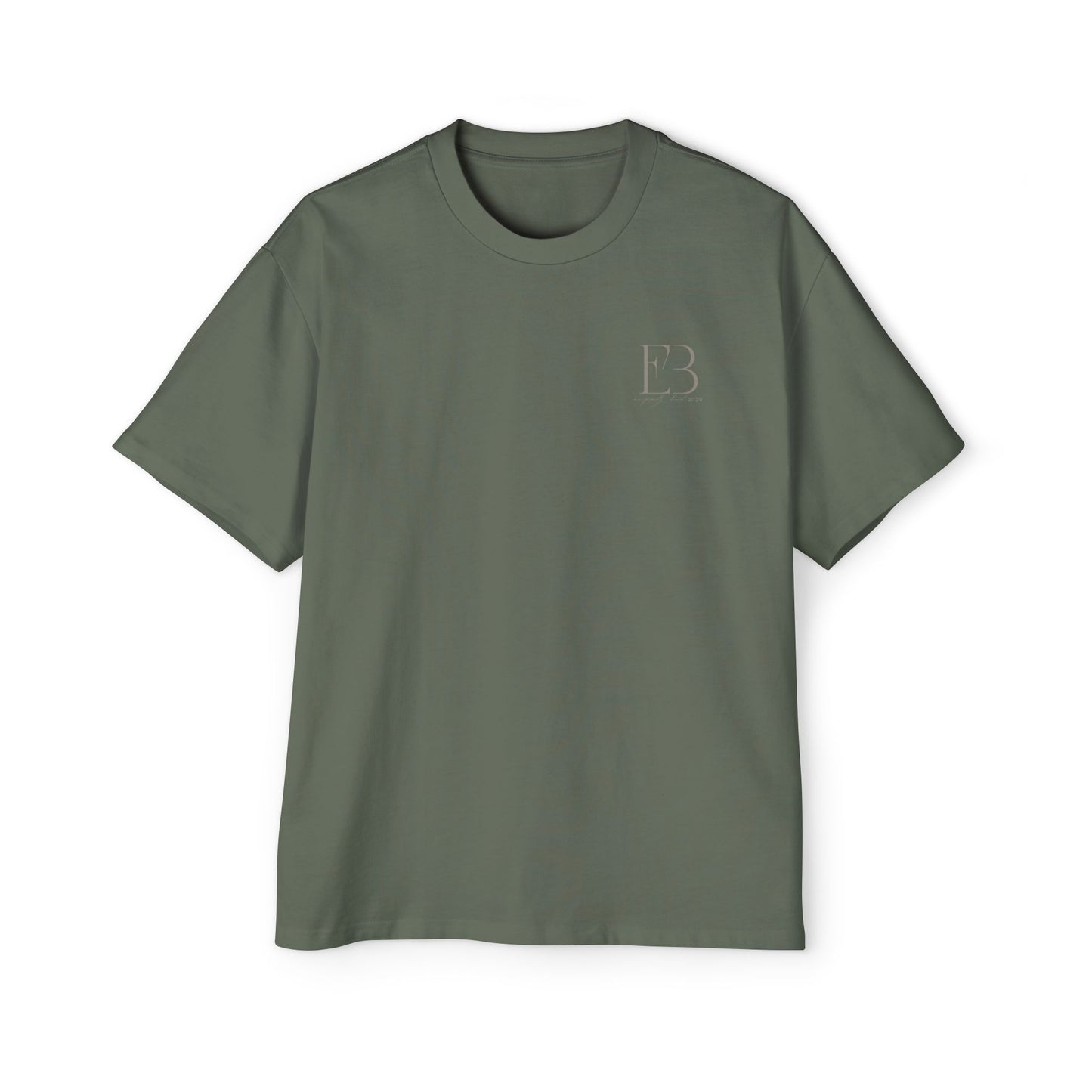 Eco Black Men's Heavy Oversized Tee