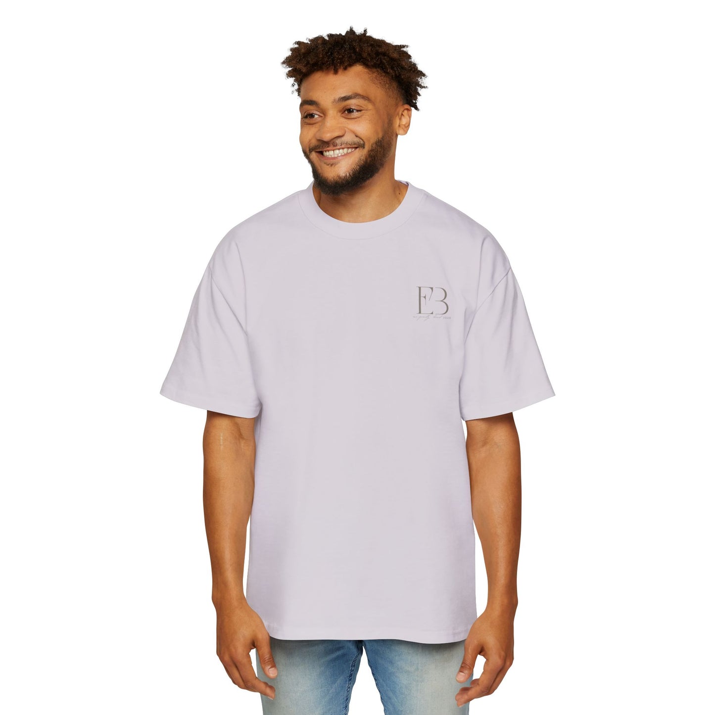 Eco Black Men's Heavy Oversized Tee