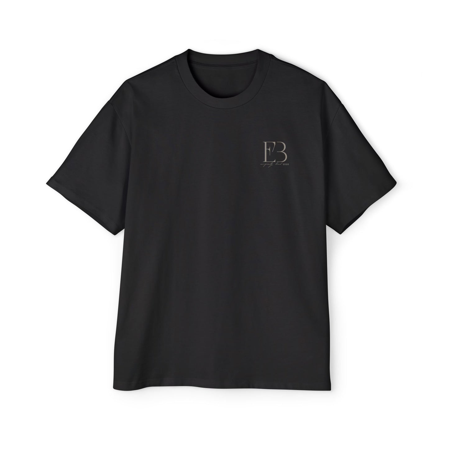 Eco Black Men's Heavy Oversized Tee