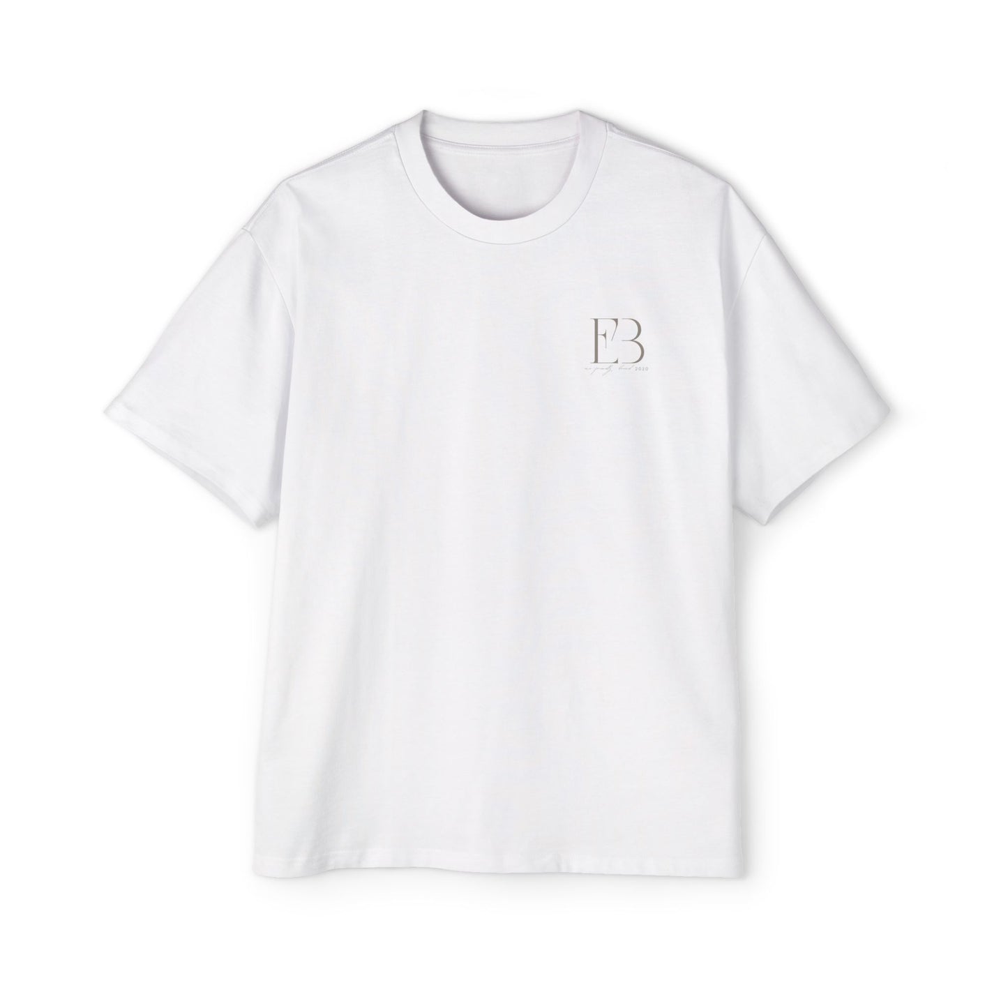 Eco Black Men's Heavy Oversized Tee