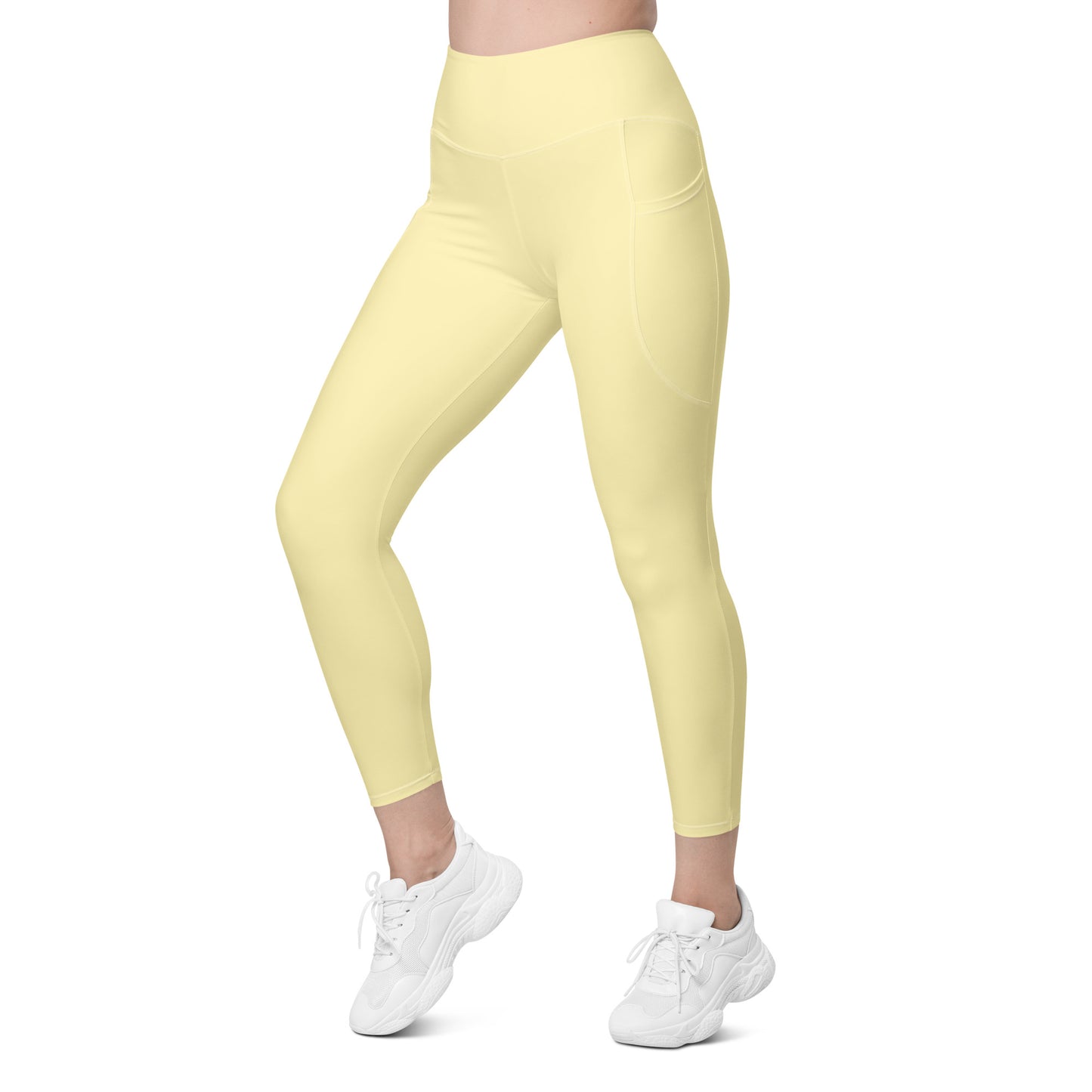 Banana Mania Athletic Leggings With Pockets