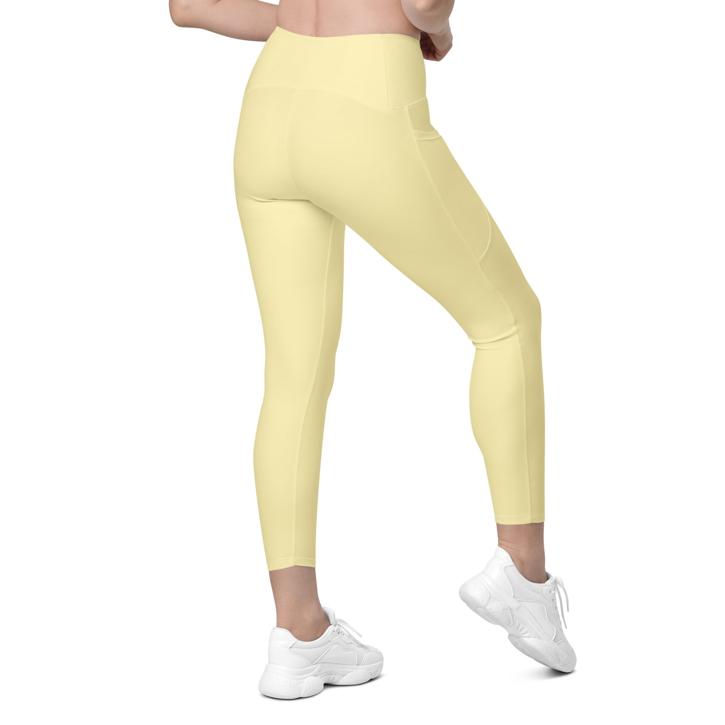Banana Mania Athletic Leggings With Pockets