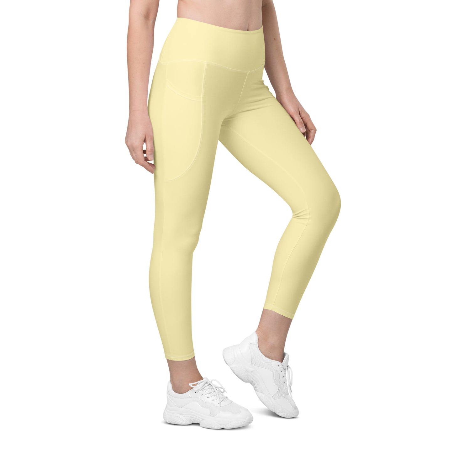 Banana Mania Athletic Leggings With Pockets
