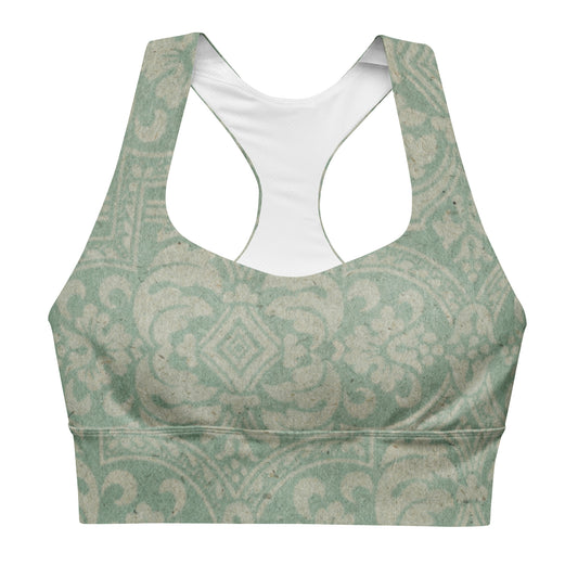 Yoga Vibes Women's Longline Sports Bra