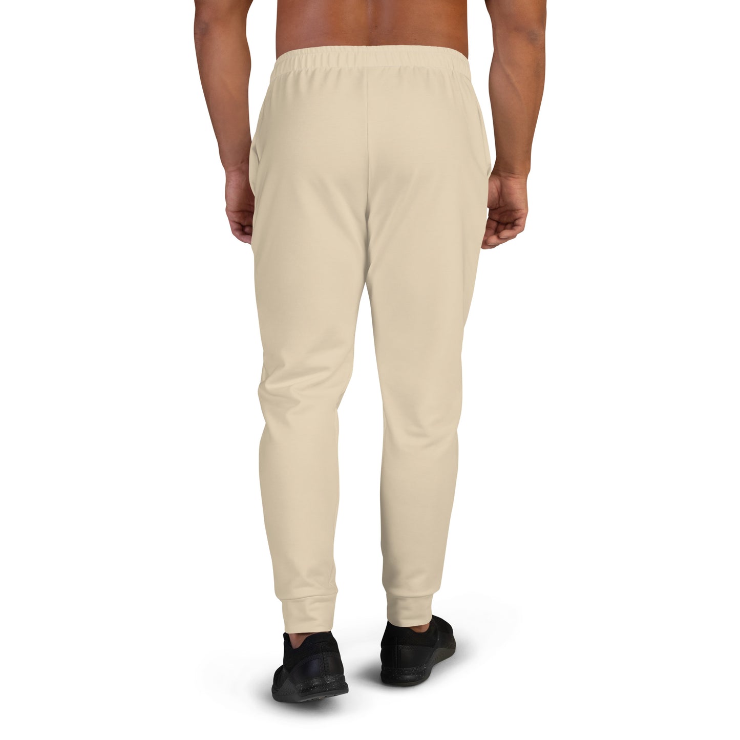 Light Ivory Cotton-feel Men's Joggers