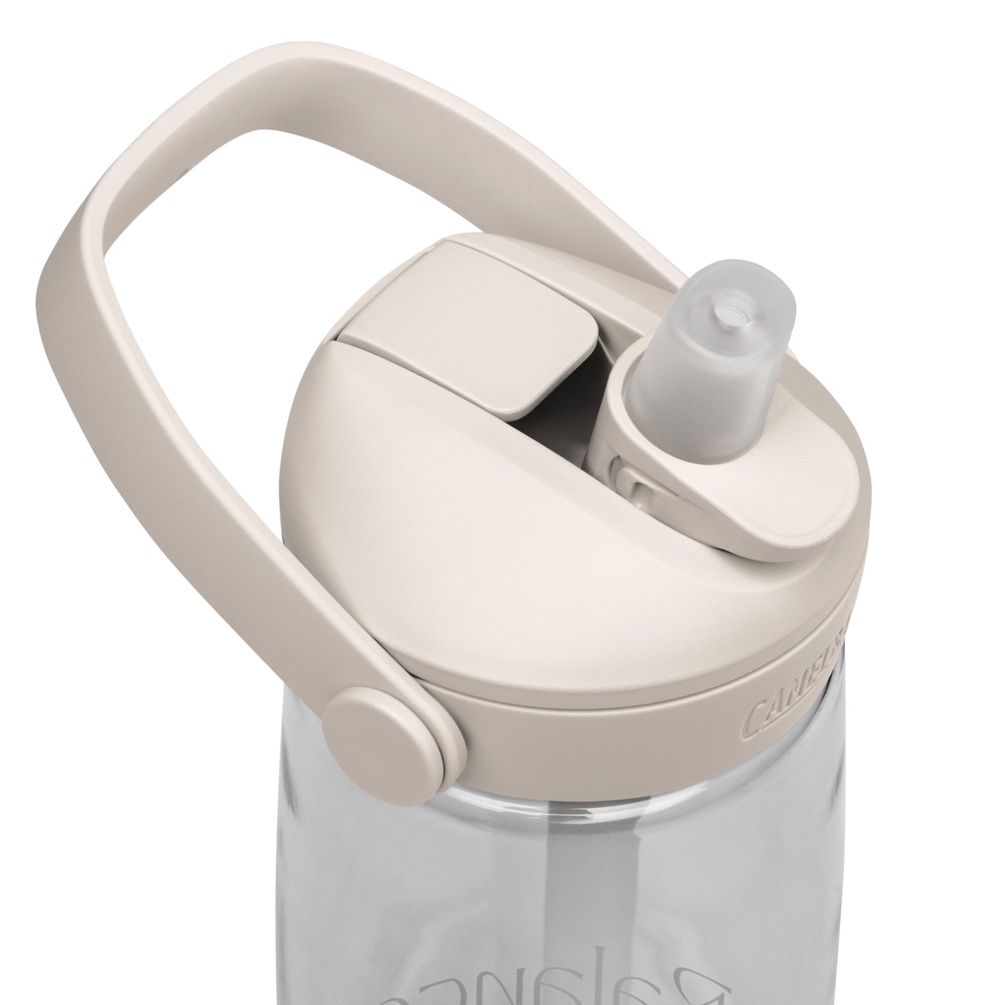 Eco Black Flip Straw Water Bottle | 25 oz BPA-Free Recycled Plastic | Leak-Proof & Shatter-Resistant | Eco-Friendly Yoga & Gym Hydration Bottle