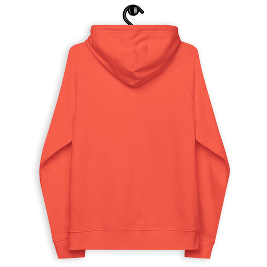 Men's Eco Raglan Hoodie Product mockup