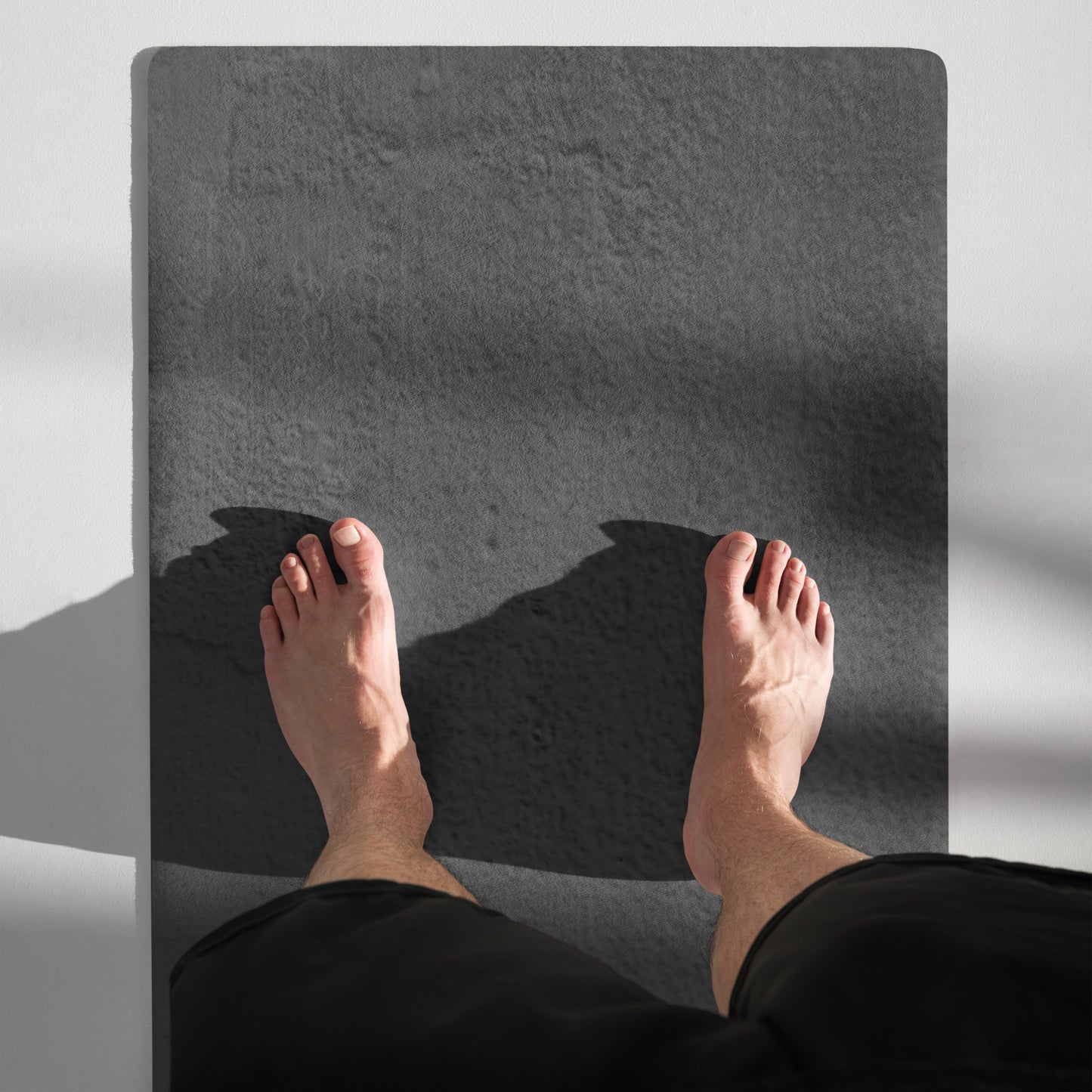 Product mockup Eco Black Full Moon Premium Rubber Yoga Mat