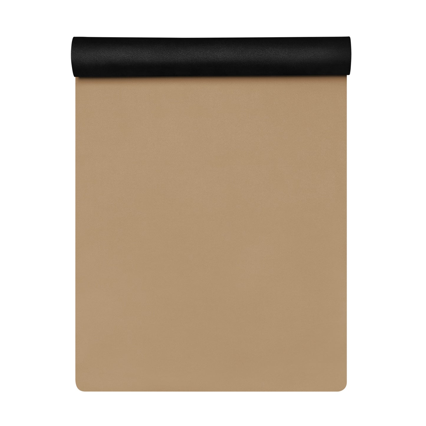 Eco Black Golden Sandstone Premium Rubber Yoga Mat Product mockup