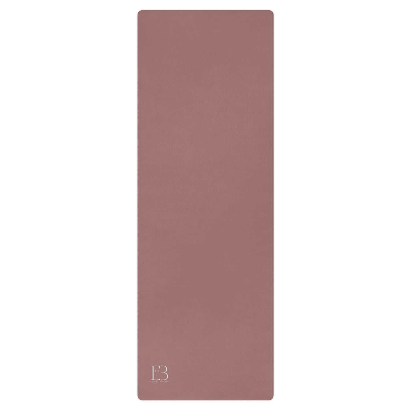 Eco Black Clay Serenity Premium Rubber Yoga Mat Product mockup