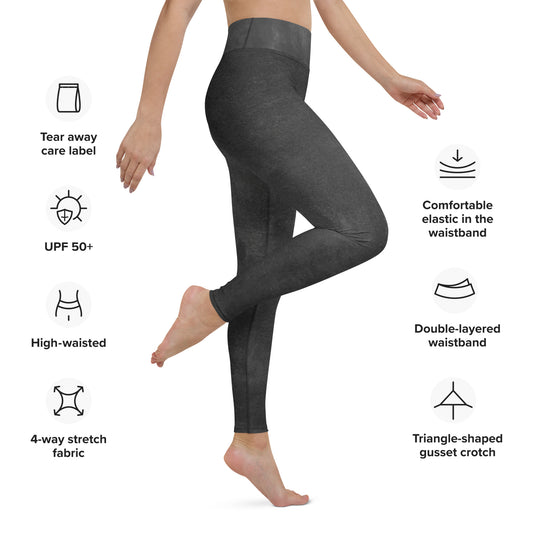 Eco Black Women's Yoga Leggings
