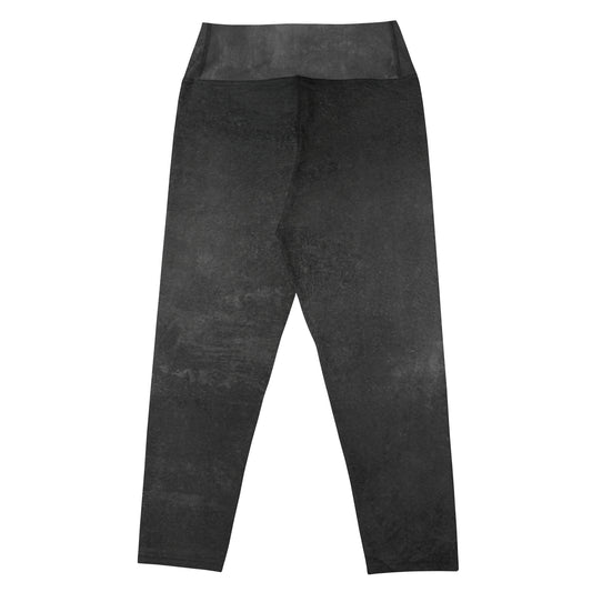 Eco Black Yoga Capri Leggings