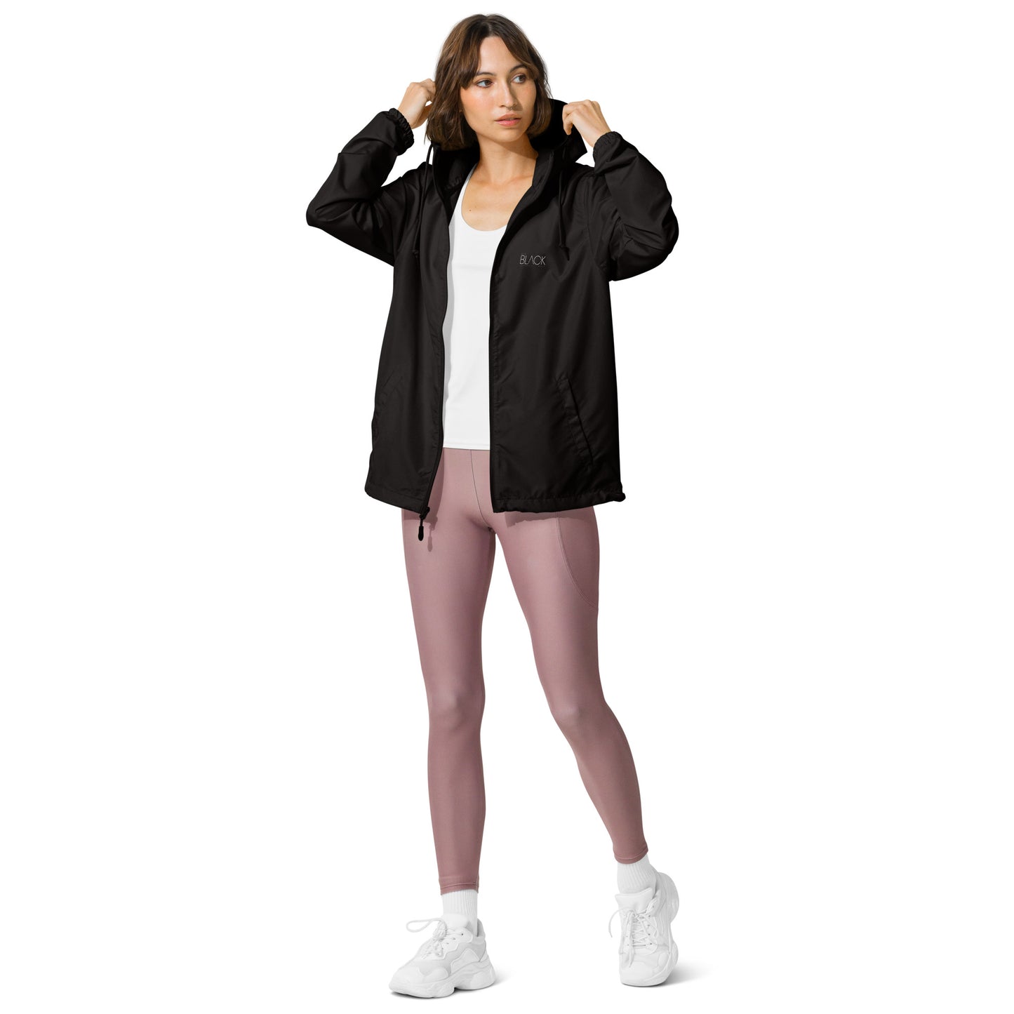 Women's lightweight zip up windbreaker - Available in 6 Colors