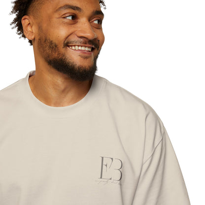 Eco Black Men's Heavy Oversized Tee