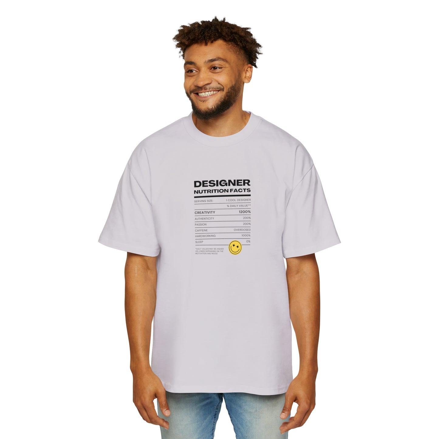 Designer Men's Heavy Oversized Tee