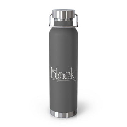 Eco Black Copper Vacuum Insulated Bottle, 22oz