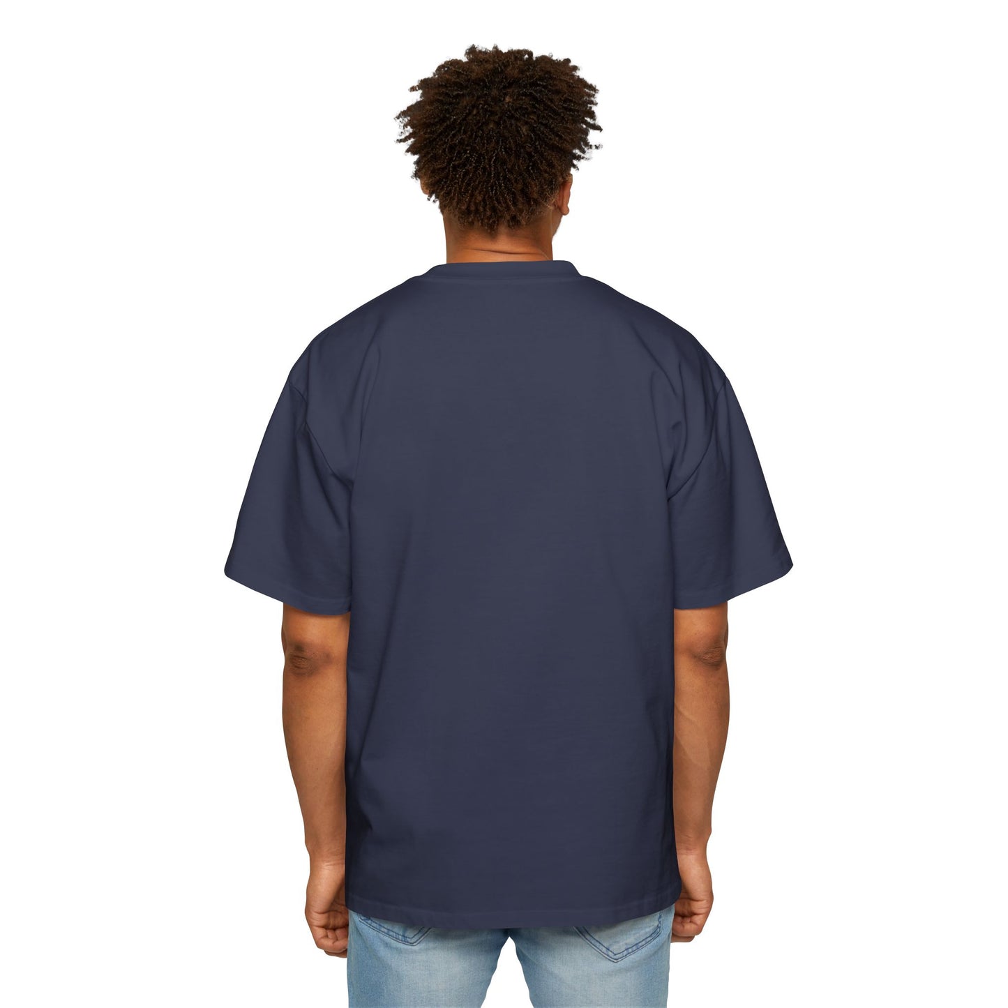 Eco Black Men's Heavy Oversized Tee