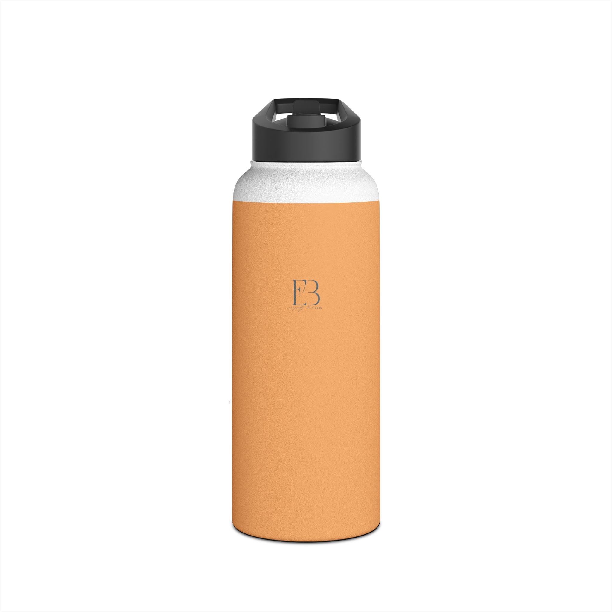 Artisan's Gold Matte Stainless Steel Water Bottle – Insulated Yoga, Gym & Outdoor Bottle with Sports Lid