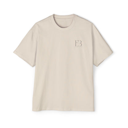 Eco Black Men's Heavy Oversized Tee