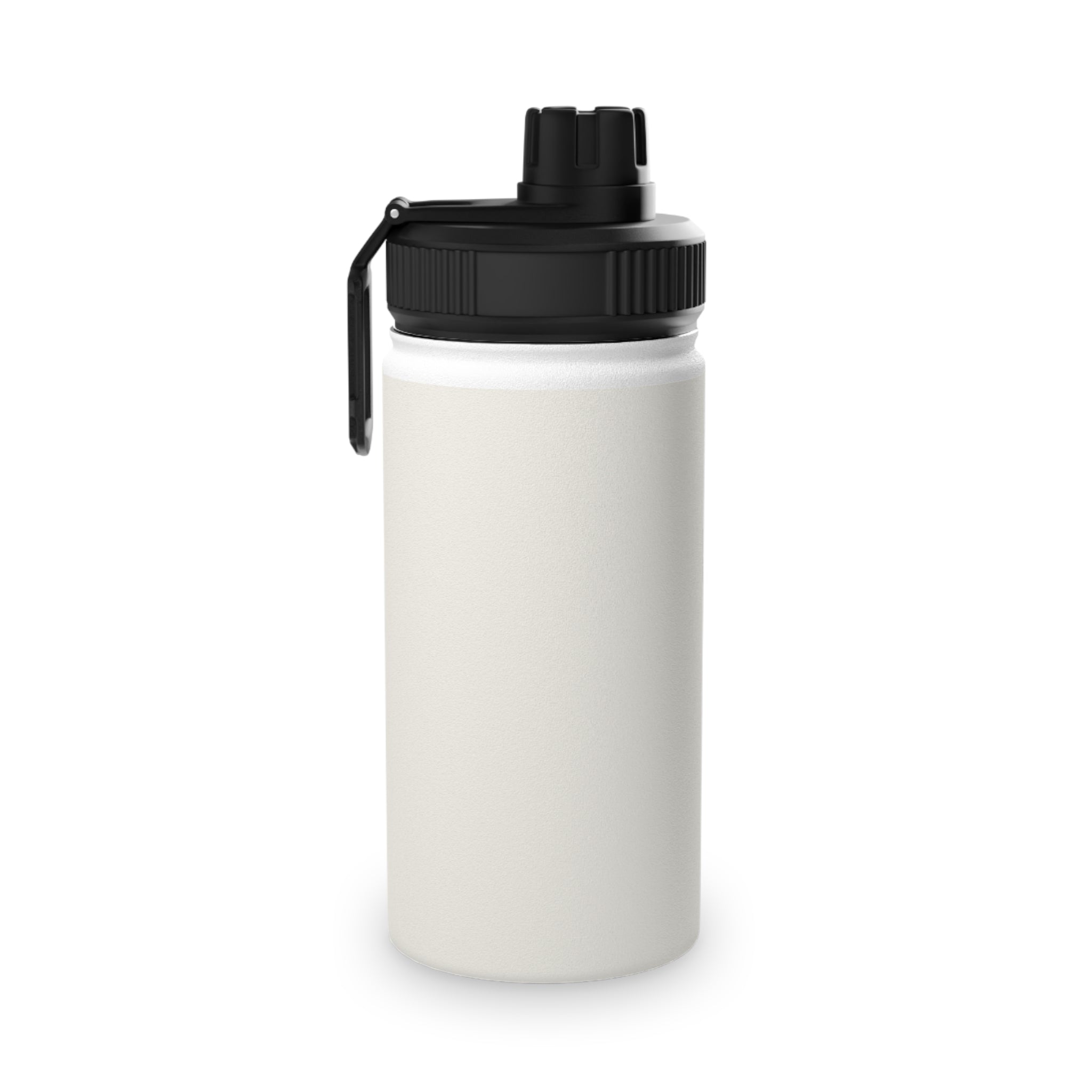 Eco Black Durable Stainless Steel Performance Water Bottle – Insulated Yoga, Gym & Outdoor Bottle with Sports Lid