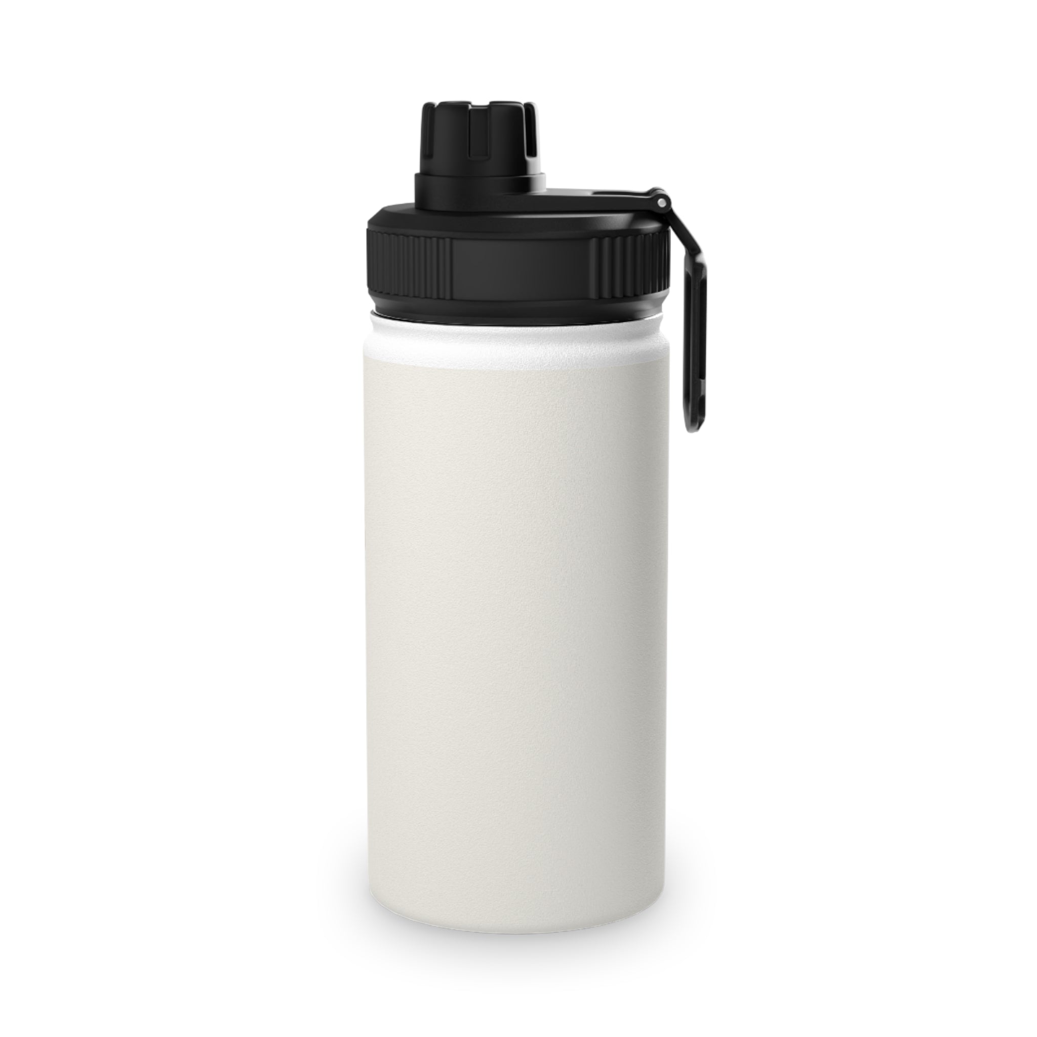 Eco Black Durable Stainless Steel Performance Water Bottle – Insulated Yoga, Gym & Outdoor Bottle with Sports Lid