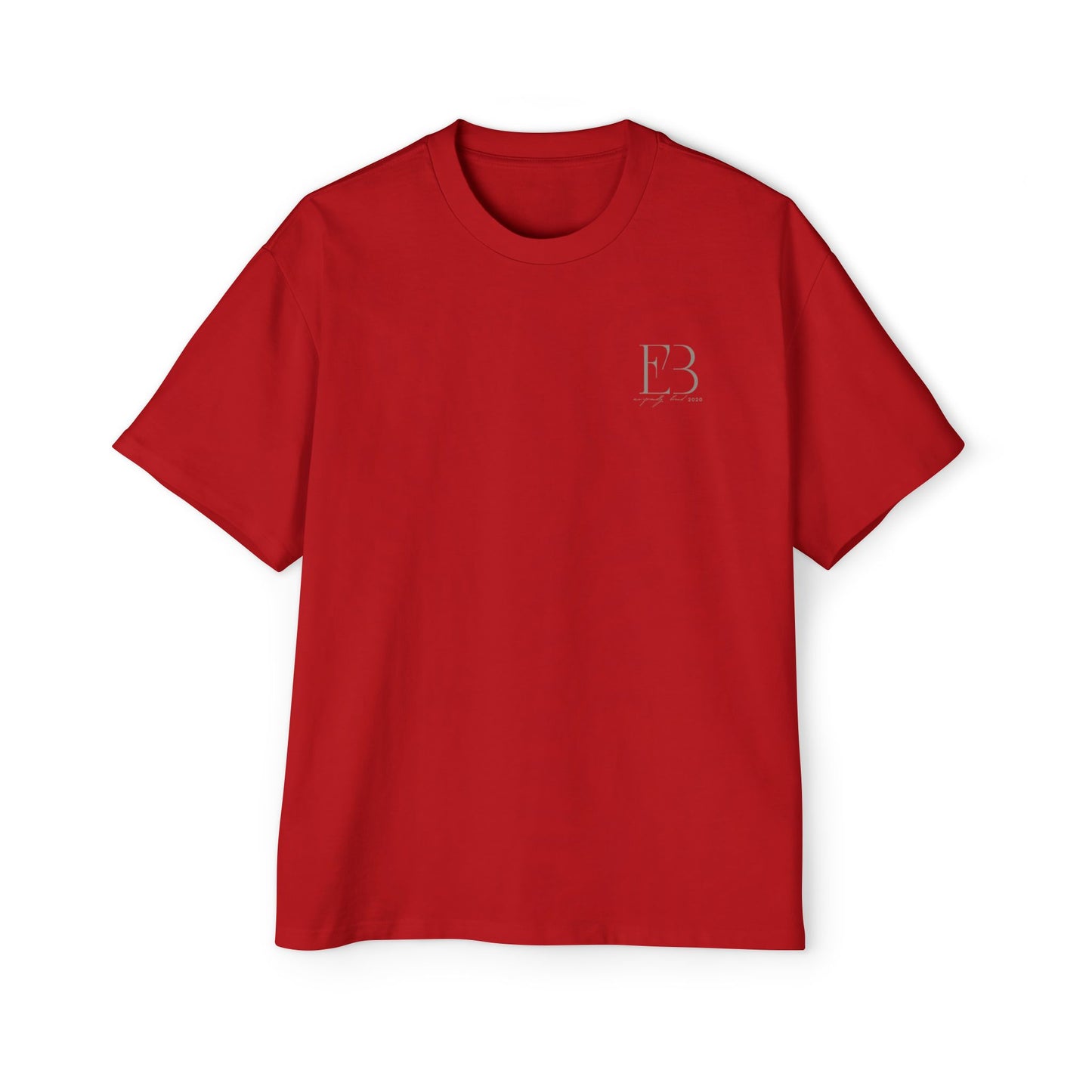 Eco Black Men's Heavy Oversized Tee