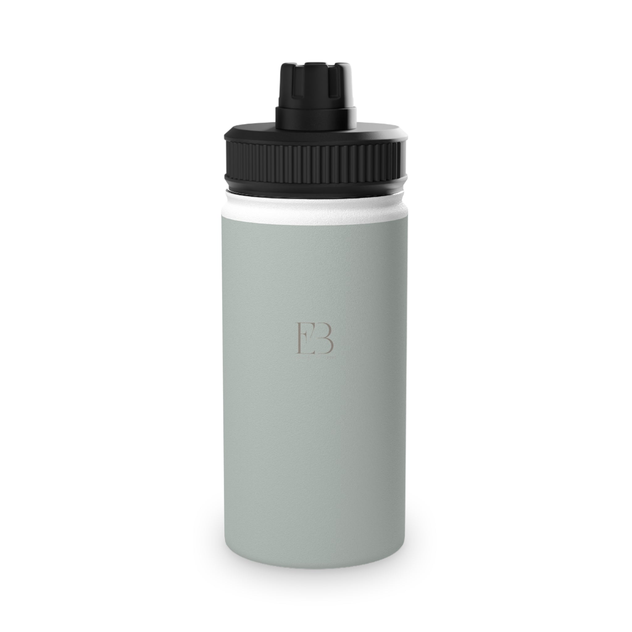 Durable Stainless Steel Performance Water Bottle in Sage – Insulated Yoga, Gym & Outdoor Bottle with Sports Lid