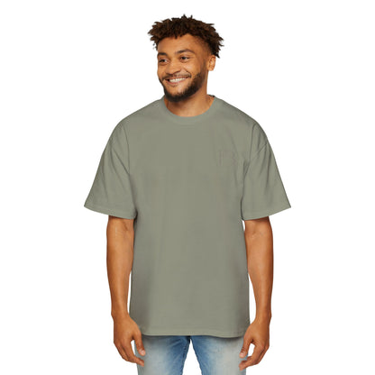 Eco Black Men's Heavy Oversized Tee