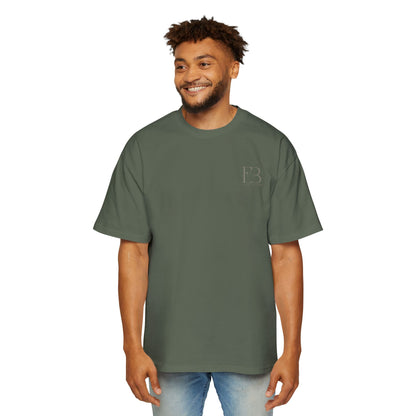Eco Black Men's Heavy Oversized Tee