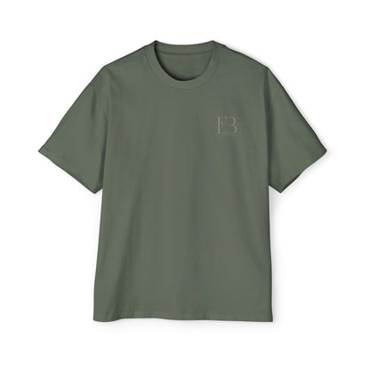Eco Black Men's Heavy Oversized Tee