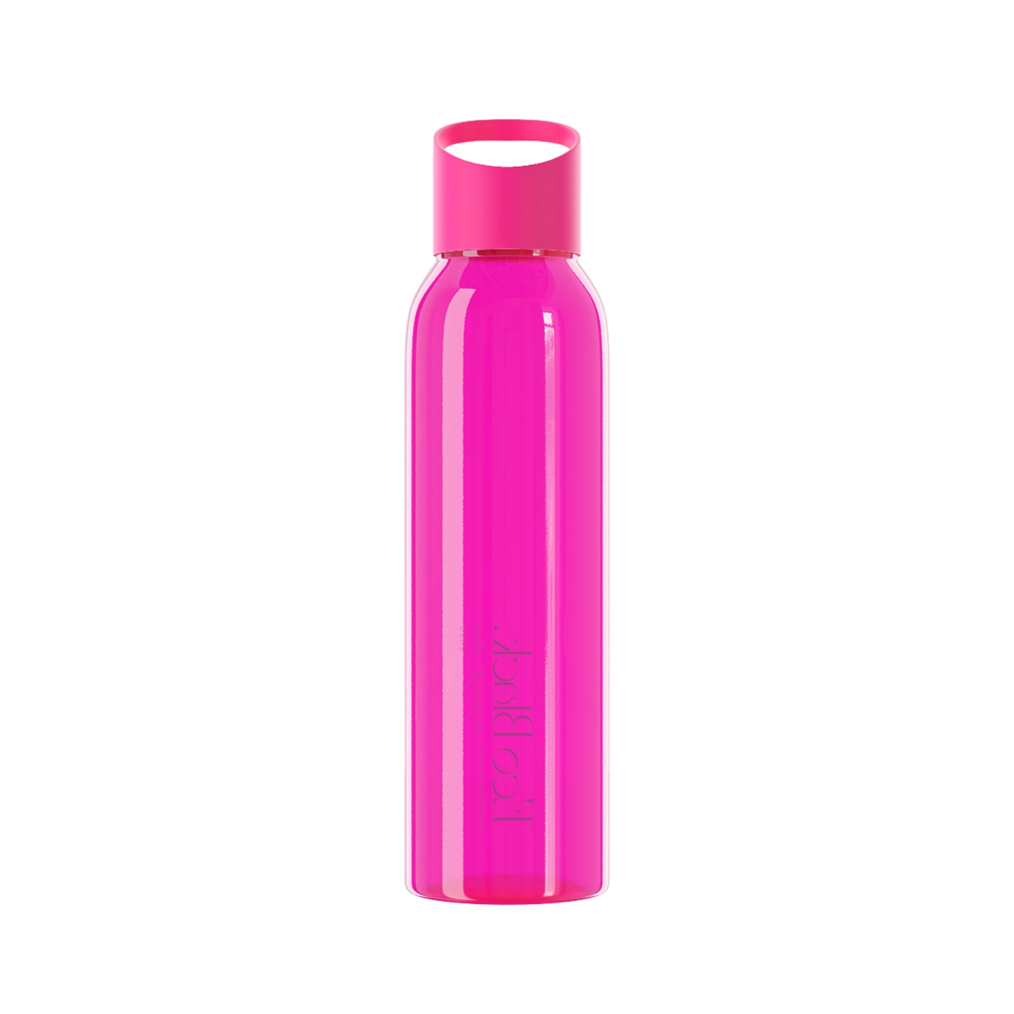 Pink Lightweight, clear Eastman Tritan™ Water Bottle — Eco Friendly, Spill-resistant with built-in hand loop