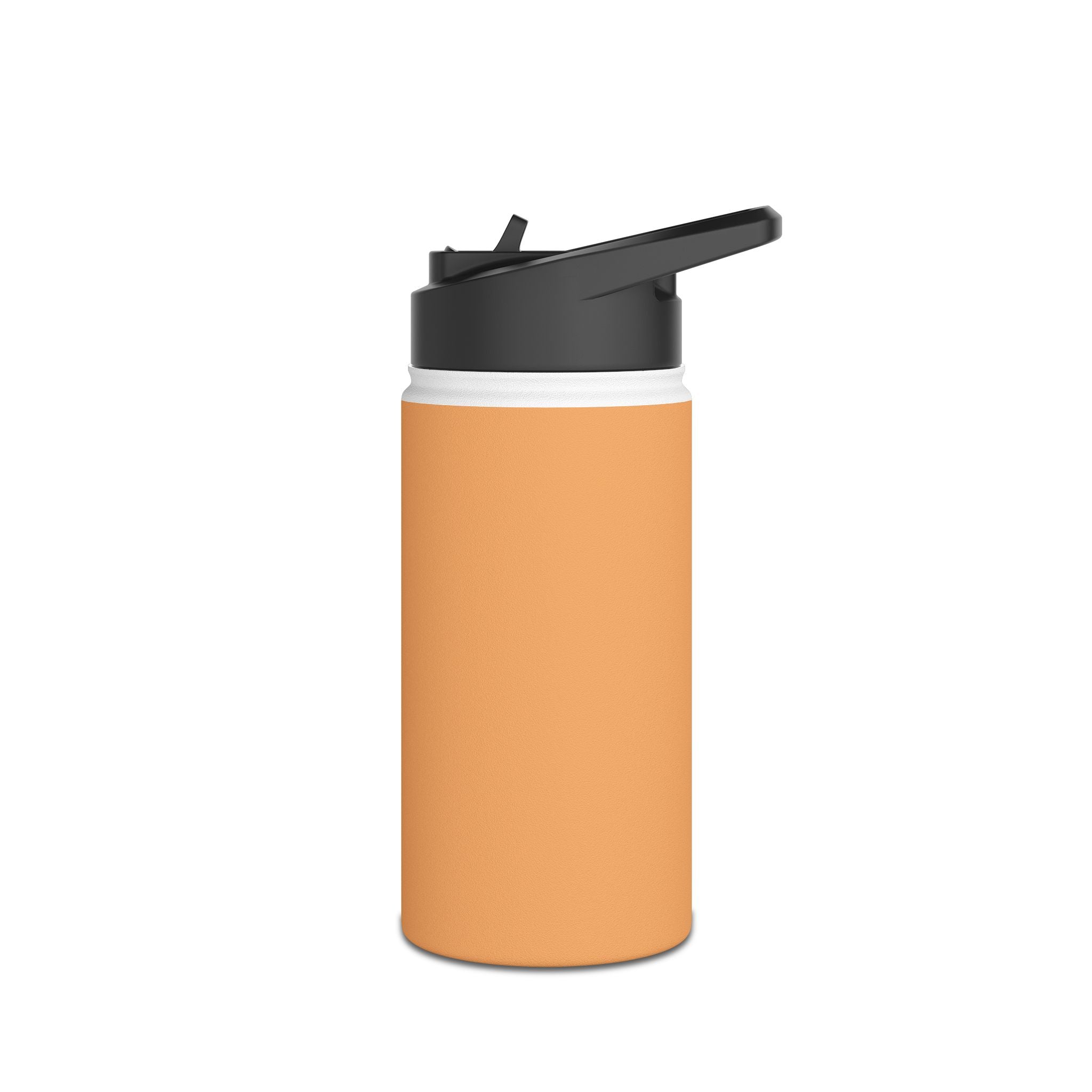 Artisan's Gold Matte Stainless Steel Water Bottle – Insulated Yoga, Gym & Outdoor Bottle with Sports Lid