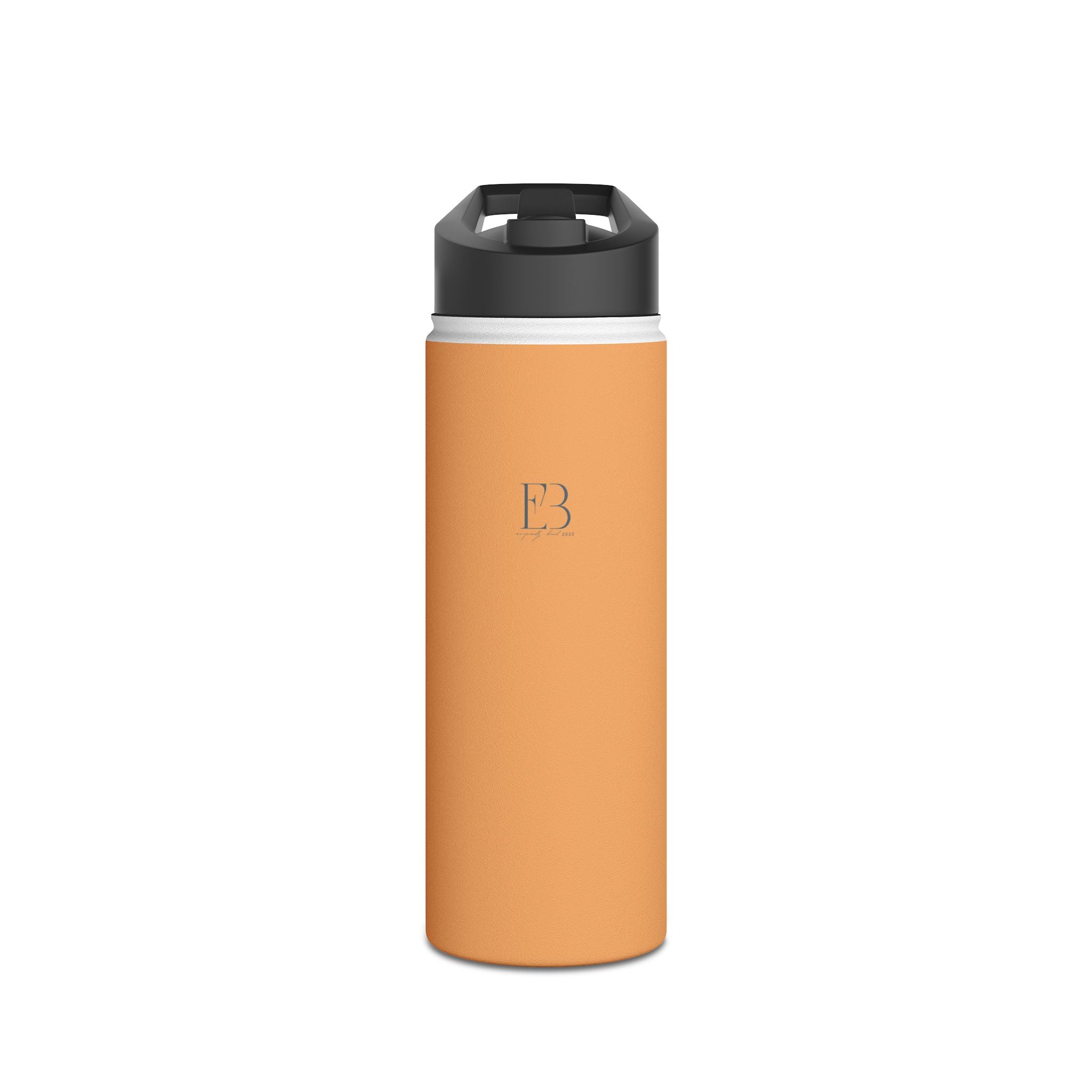 Artisan's Gold Matte Stainless Steel Water Bottle – Insulated Yoga, Gym & Outdoor Bottle with Sports Lid