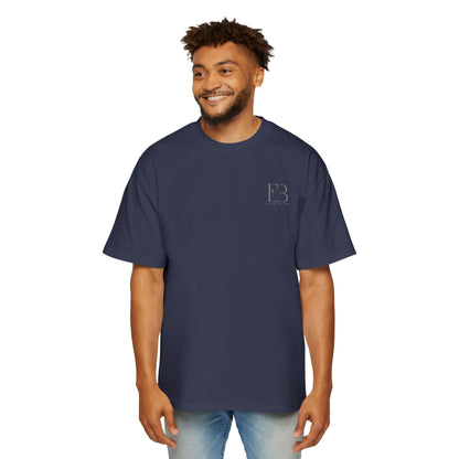 Eco Black Men's Heavy Oversized Tee