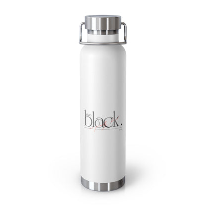 Eco Black Copper Vacuum Insulated Bottle, 22oz