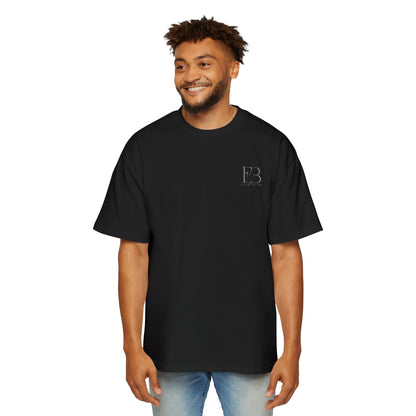 Eco Black Men's Heavy Oversized Tee