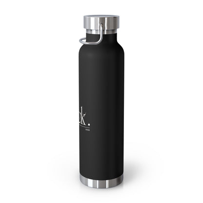 Eco Black Copper Vacuum Insulated Bottle, 22oz