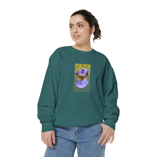 Women's Garment-Dyed Sweatshirt