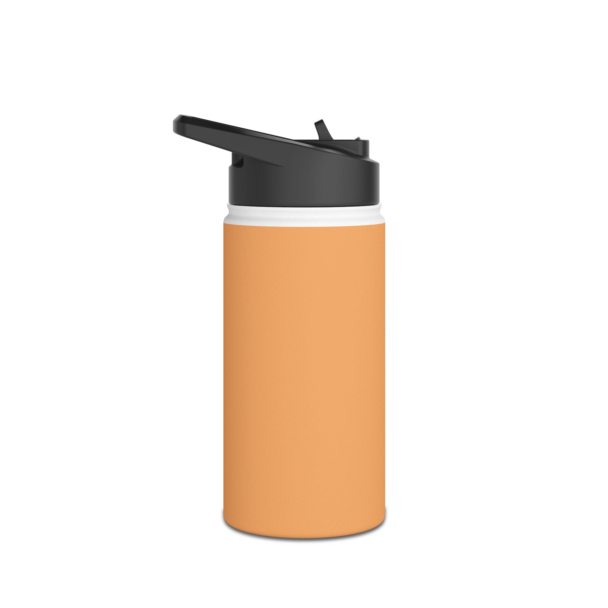 Artisan's Gold Matte Stainless Steel Water Bottle – Insulated Yoga, Gym & Outdoor Bottle with Sports Lid
