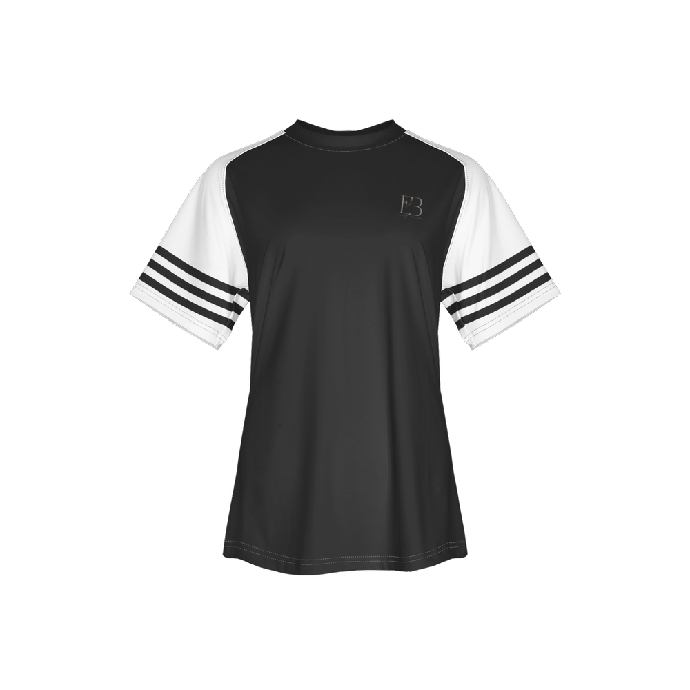 Eco Black Women’s Athletic Jersey