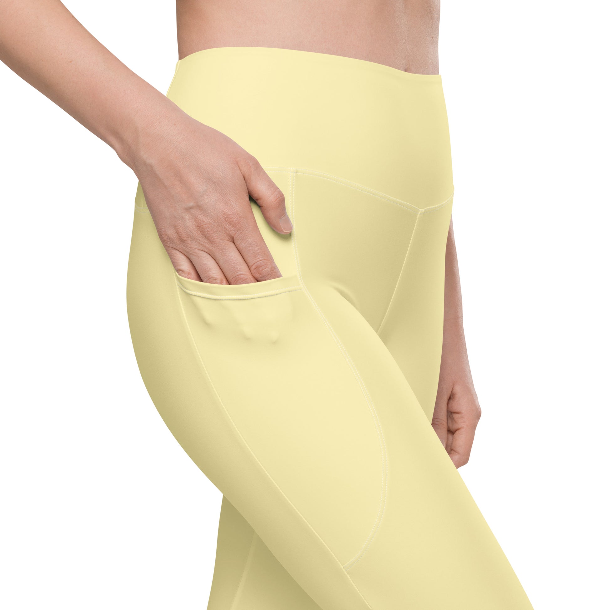 Banana Mania Athletic Leggings With Pockets 