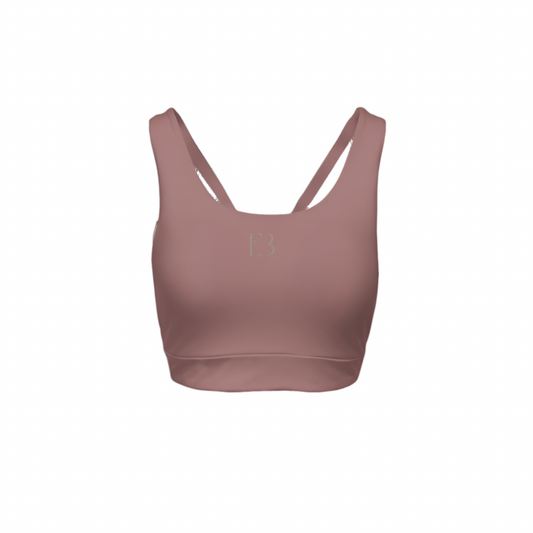 Clay Serenity Women's Racerback Sports Bra Butter Soft Texture
