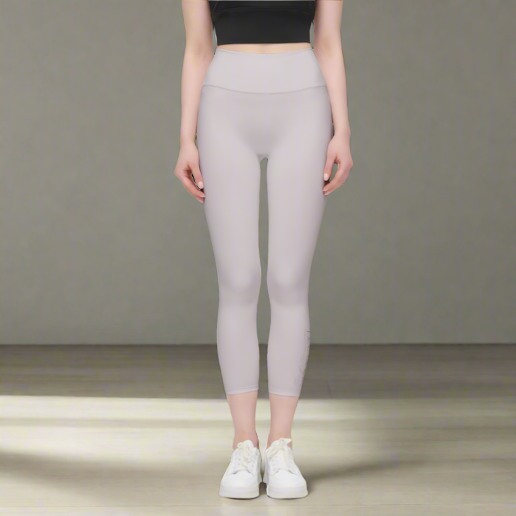 Lavender Haze Women's High-Rise Leggings Cloud-Like Life Style Front