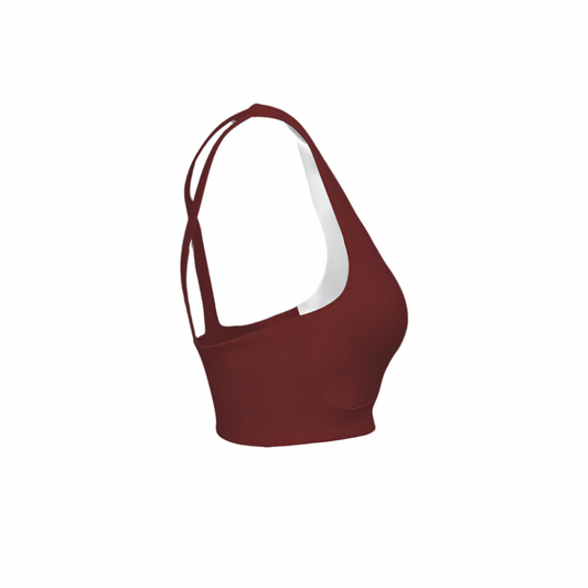 Root Chakra Women's Racerback Sports Bra Butter Soft Texture