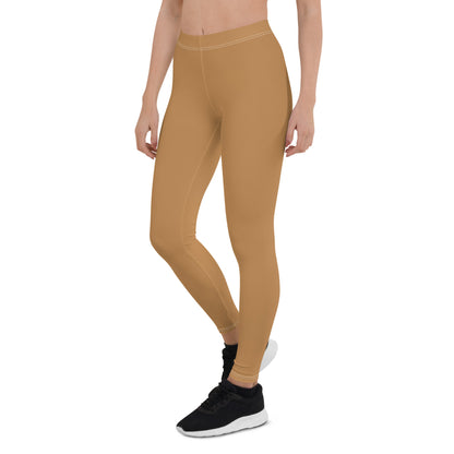 Eco Black Yoga Leggings - Nude