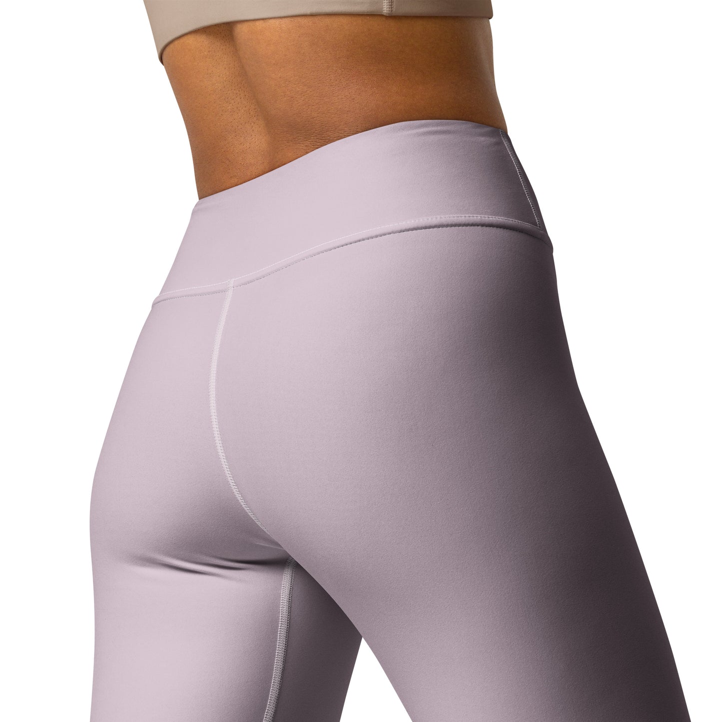 Eco Black Yoga Leggings - Pale Twilight