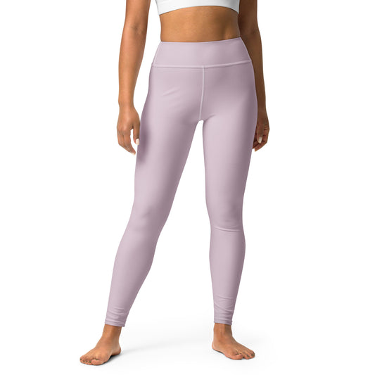 Eco Black Yoga Leggings - Pale Twilight